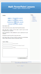 Mobile Screenshot of pptlessons.vanstryland.com